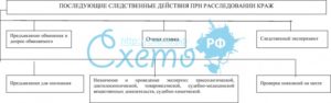 Общие следственные версии при краже