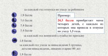 Пенсионные баллы по уходу за несколькими 80 летними