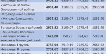 Размер Соцпакета Для Инвалидов 1 Группы В 2020 Году