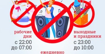 После скольки нельзя шуметь по закону 2020